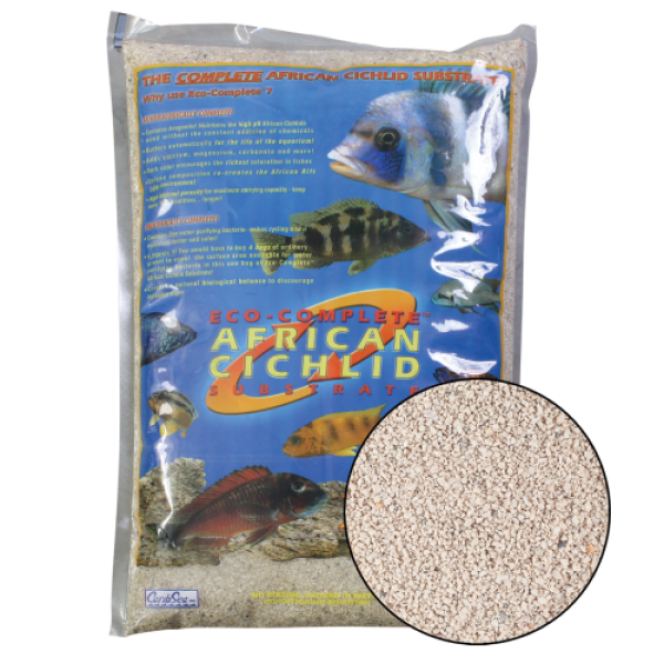 CaribSea Eco-Complete Cichlid White Sand 20lb