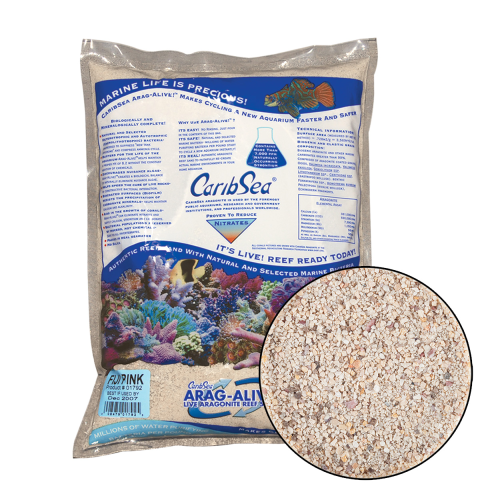 CaribSea Arag- Alive Fiji Pink 10lb (01792)
