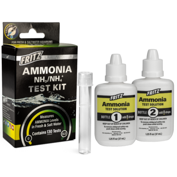 Fritz Ammonia Test Kit - 130 Tests (04001)