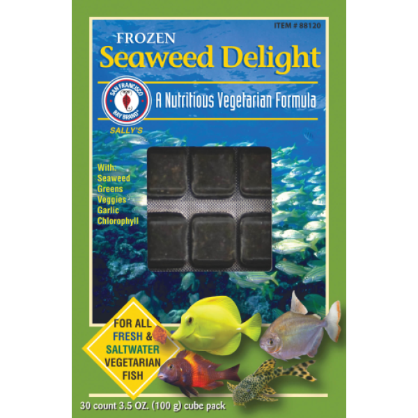 San Francisco Bay Frozen Seaweed Delight Cubes 3.5oz (88120)
