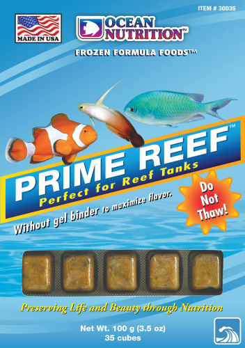 San Francisco Bay Ocean Nutrition Frozen Prime Reef Cubes 3.5oz