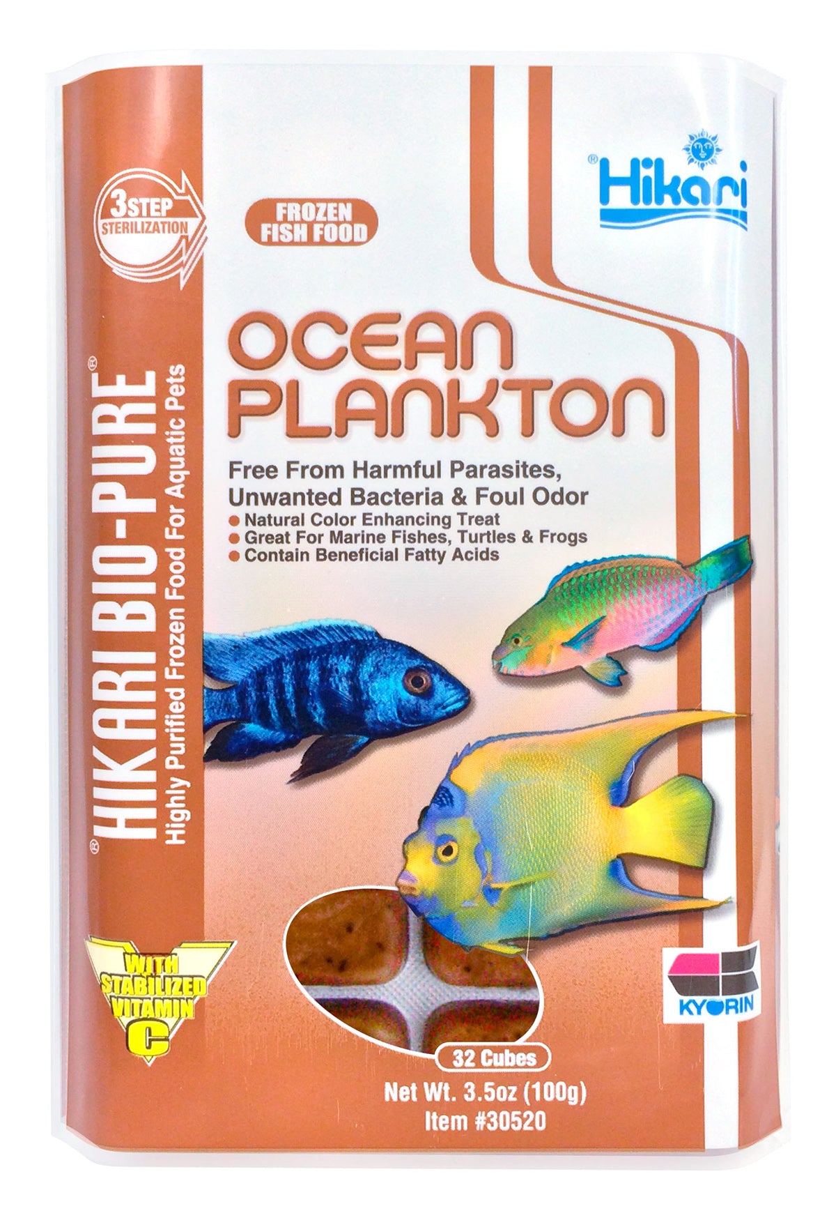 Hikari Ocean Plankton 3.5 Oz CUBE