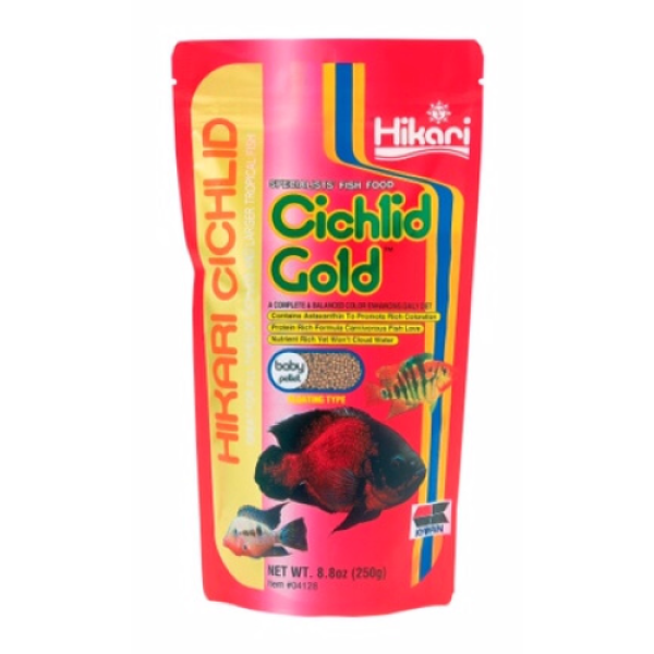 Hikari Cichlid Gold Large Pellets 8.8oz (04428)