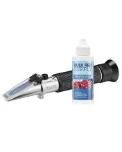 Refractometer for Reading Salinity with Calibration Fluid