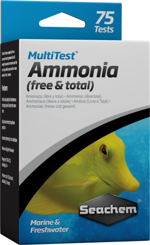 Seachem MultiTest: Ammonia 75 Tests (950)