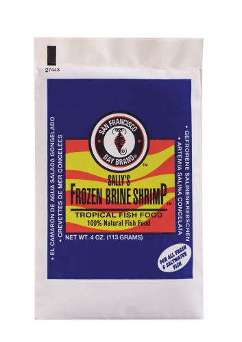 San Francisco Bay Frozen Brine Shrimp Flat 4oz
