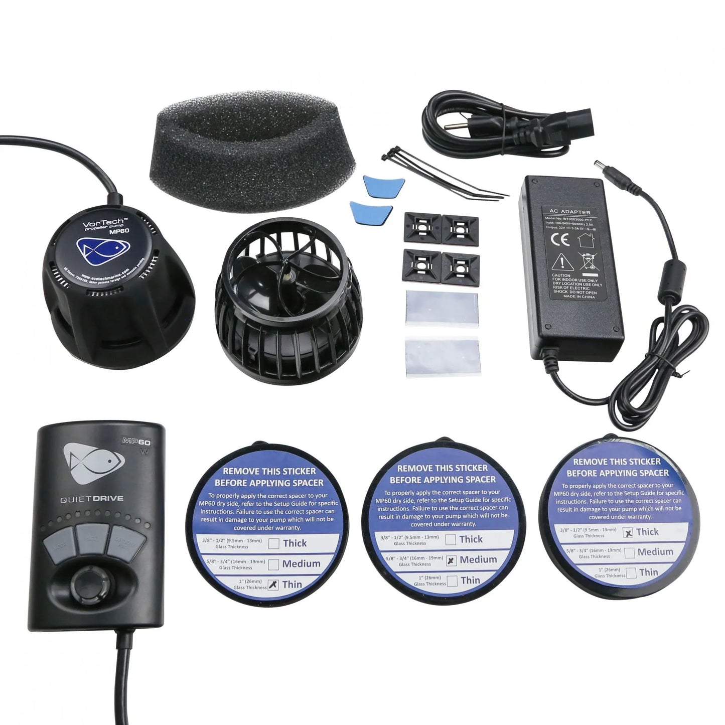 VorTech MP60mQD - Mobius Ready QuietDrive Propeller Pump - EcoTech Marine