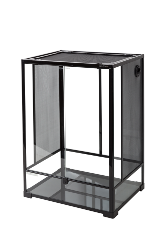 Reptizoo Reptile Glass Terrariums Hinge Door 23.6"x17.7"x35.4"