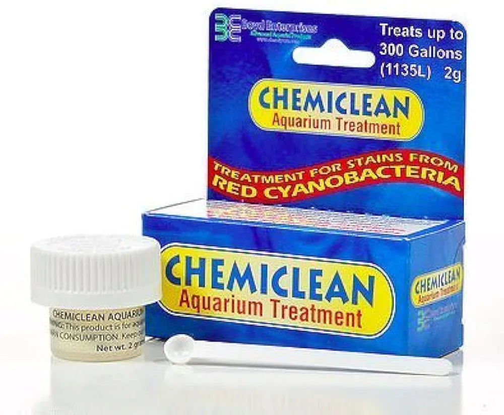 ChemiClean Aquarium Treatment 2g Treats up to 300 Gallons