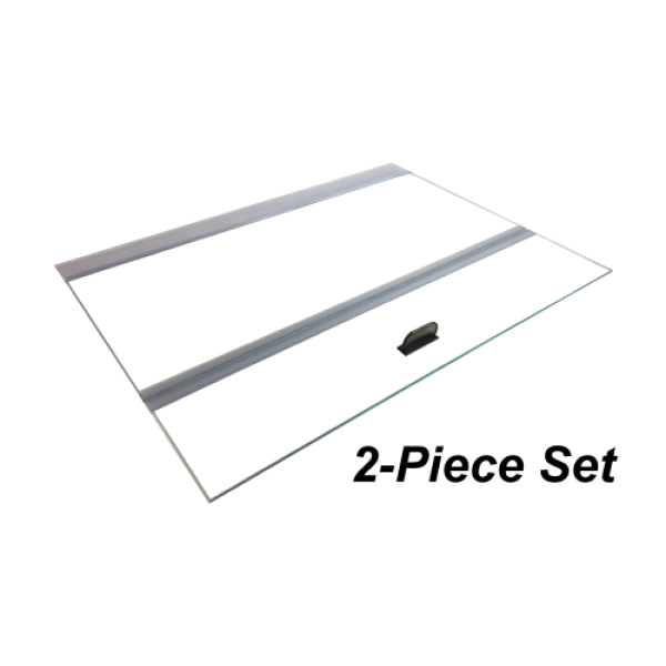 2 pk Glass Top for Aqueon 75/90gal