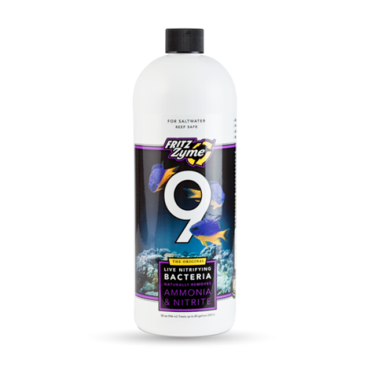 FZ 9 Salt 32oz - FritzZyme 9 Saltwater Nitrifying Bacteria