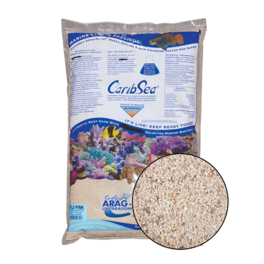 CaribSea Arag-Alive Fiji Pink 20lb (00792)