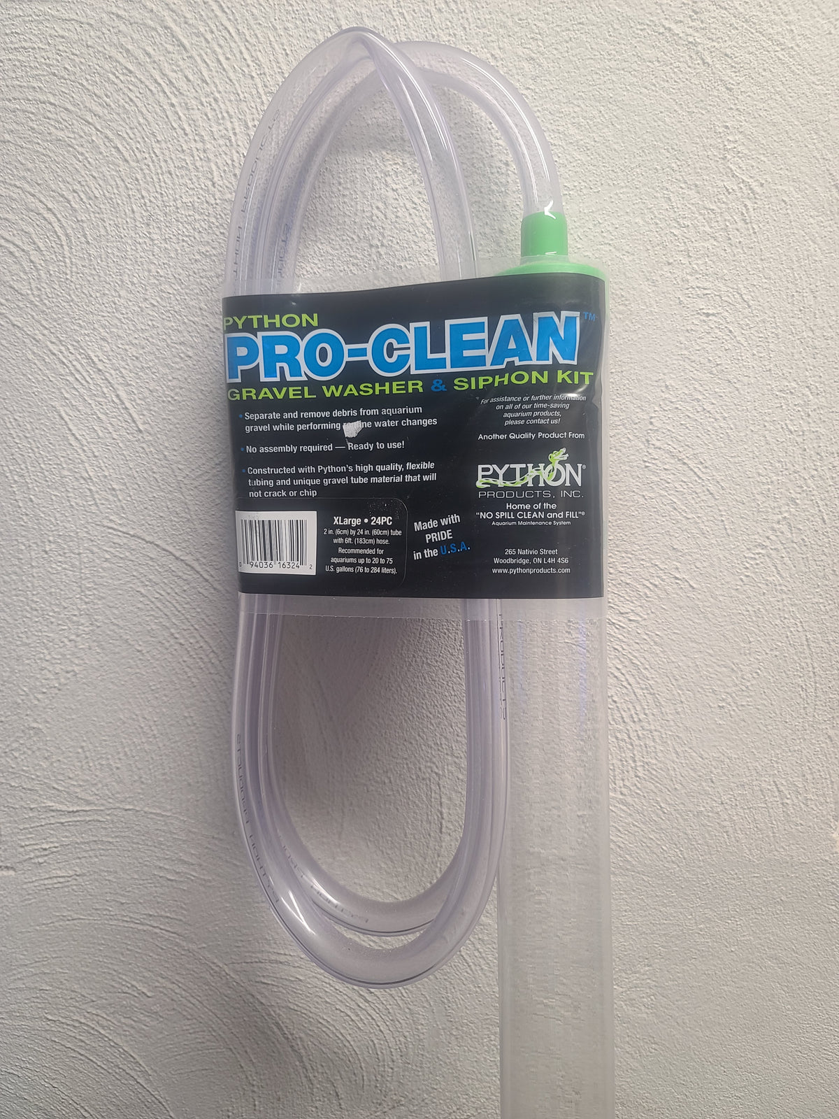 Python - PRO-CLEAN Extra Large 2x24" w/72" hose