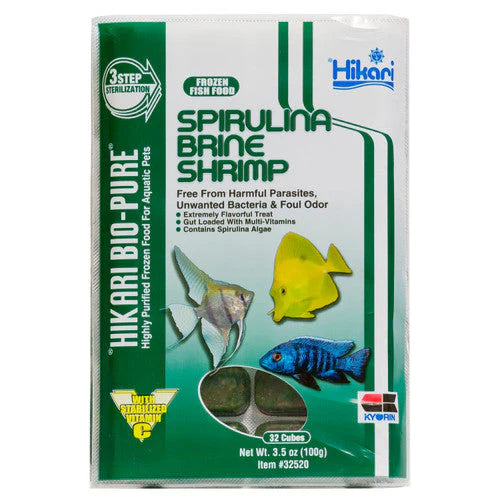 Spirulina Brine Shrimp 3.2 cube