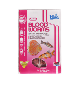 Hikari Blood Worms 3.5 Oz