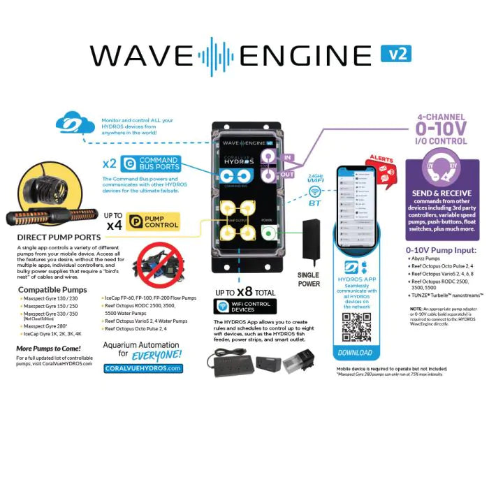 HYDROS WaveEngine v2 Pump Controller