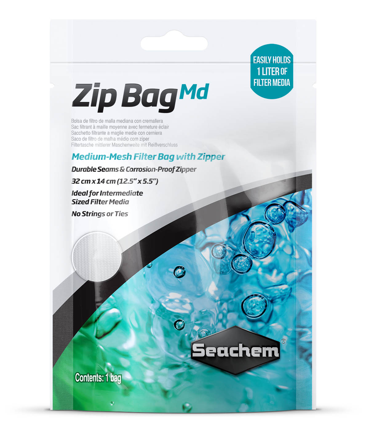 Seachem Zip Bag (Different Sizes Available)